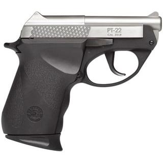 Taurus PT22 Poly Pistol  <br>  22 LR. 2.8 in. Black Stainless 8 rd.